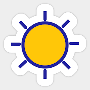 SUN Sticker